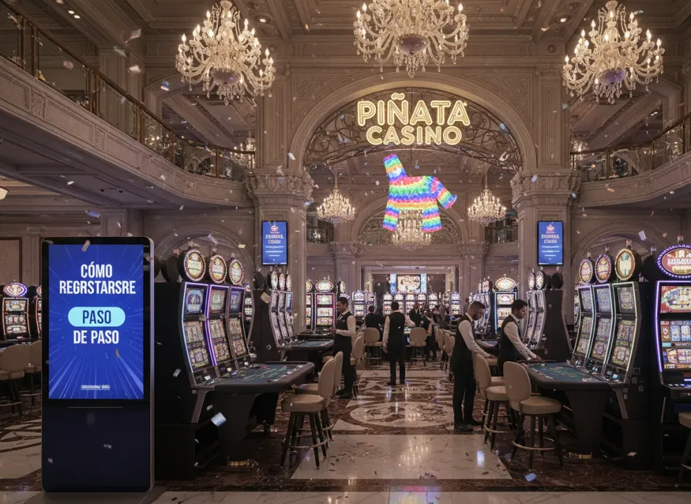 Cómo registrarse en piñata casino pinata paso a paso